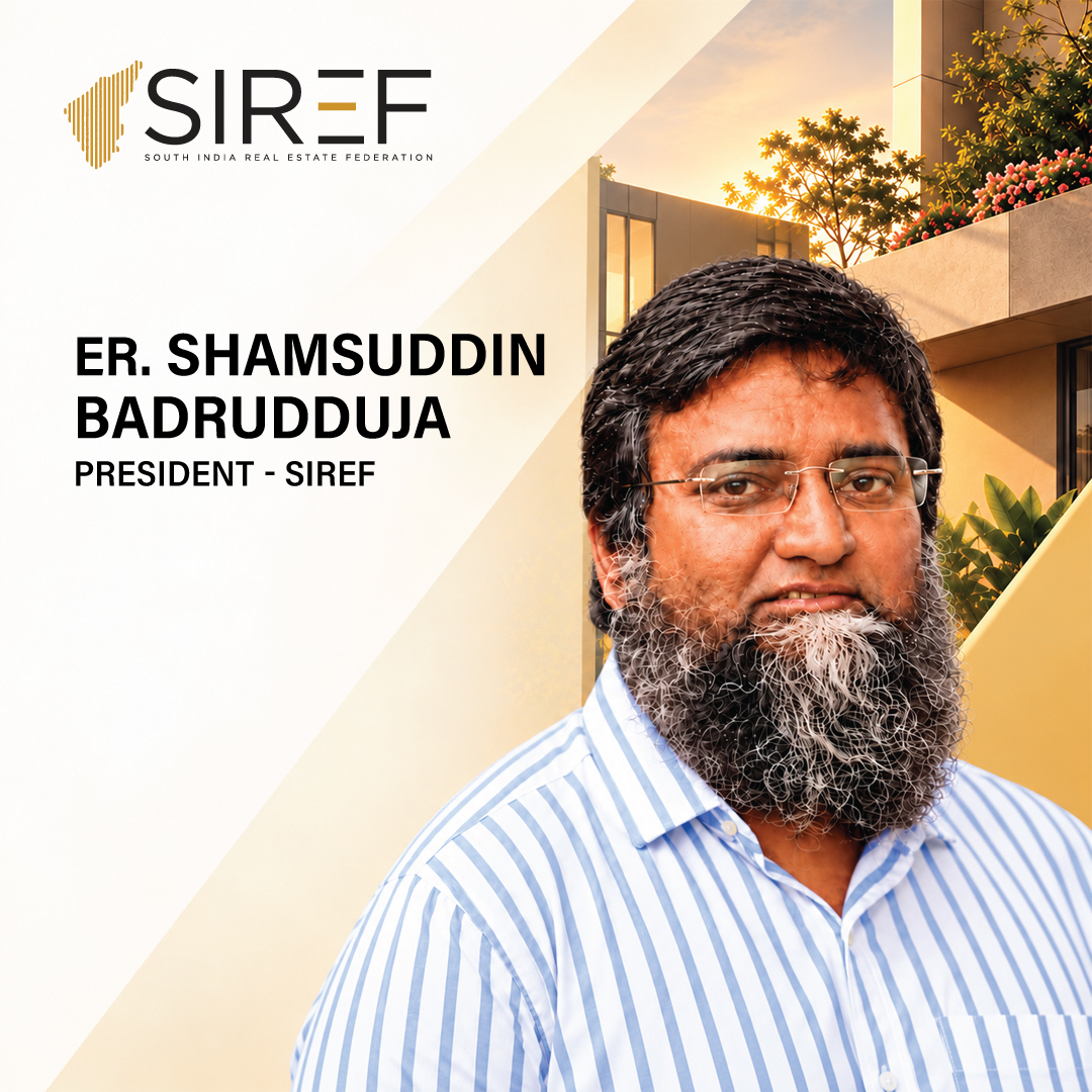 Er. Shamsuddin Badrudduja, SIREF President